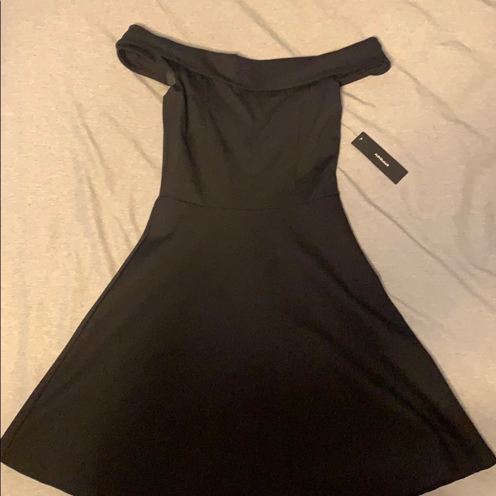 XS Black Off the Shoulder Lulus Dress